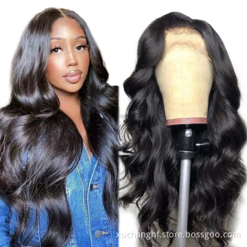 Cheap Wholesale Body Wave hd Lace Front Wig Mink Brazilian Virgin Hair 13*4 Frontal Wigs Human Hair for Black Woman